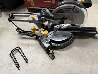 10 inch Chicago Electric Sliding Compound Miter Saw (no blade)