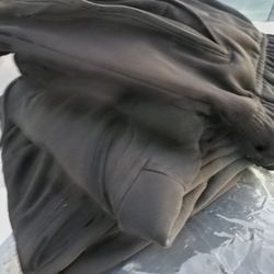 4 Pairs Of Men's Black Sweatpants Joggers Size Large