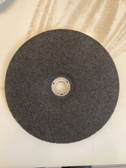 9 Inch, 7/8“ Shaft, Aluminum Oxide Disc
