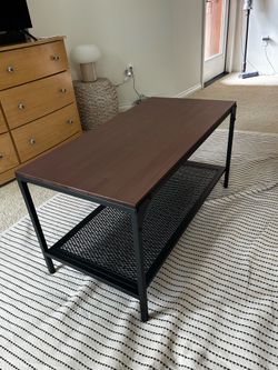 IKEA FJÄLLBO Dark Brown Coffee Table