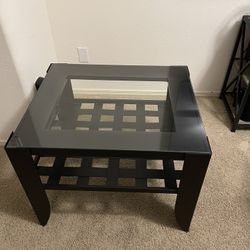 Tv Console And End Table (2) 