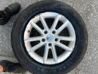 OEM Dodge Caravan Wheels NOT USABLE TIRES For Sale