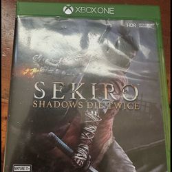 Sekiro shadows die twice Xbox one