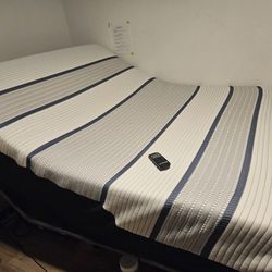 Queen Size I Series Tempur Pedic Mattress + Adjustable Bed Frame - Must Go Before The 6th.