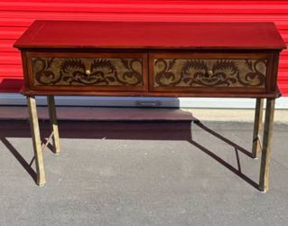 Vintage sofa table