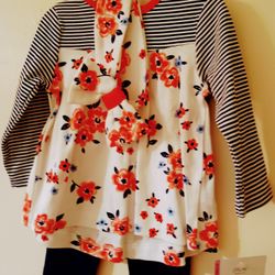 Brand New Baby Girls 9-months Outfit