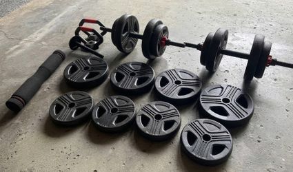 Adjustable Dumbbell Weight Set for Gym