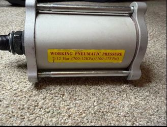 Pneumatic Tie-Rod Air Cylinder / Industrial Actuator – 100–175 PSI