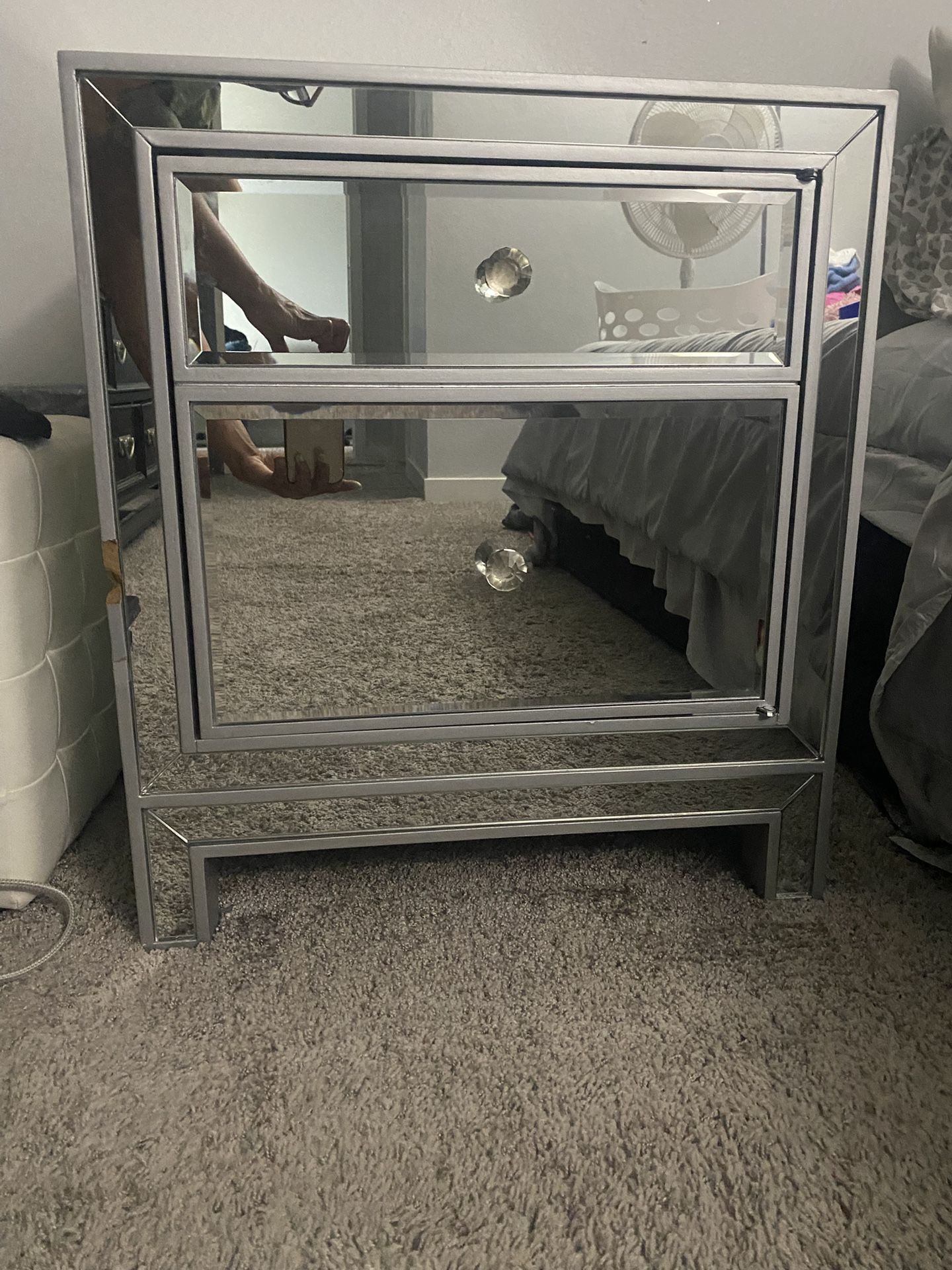 SUPER CUTE Mirror Nightstand FOR SALE!!!
