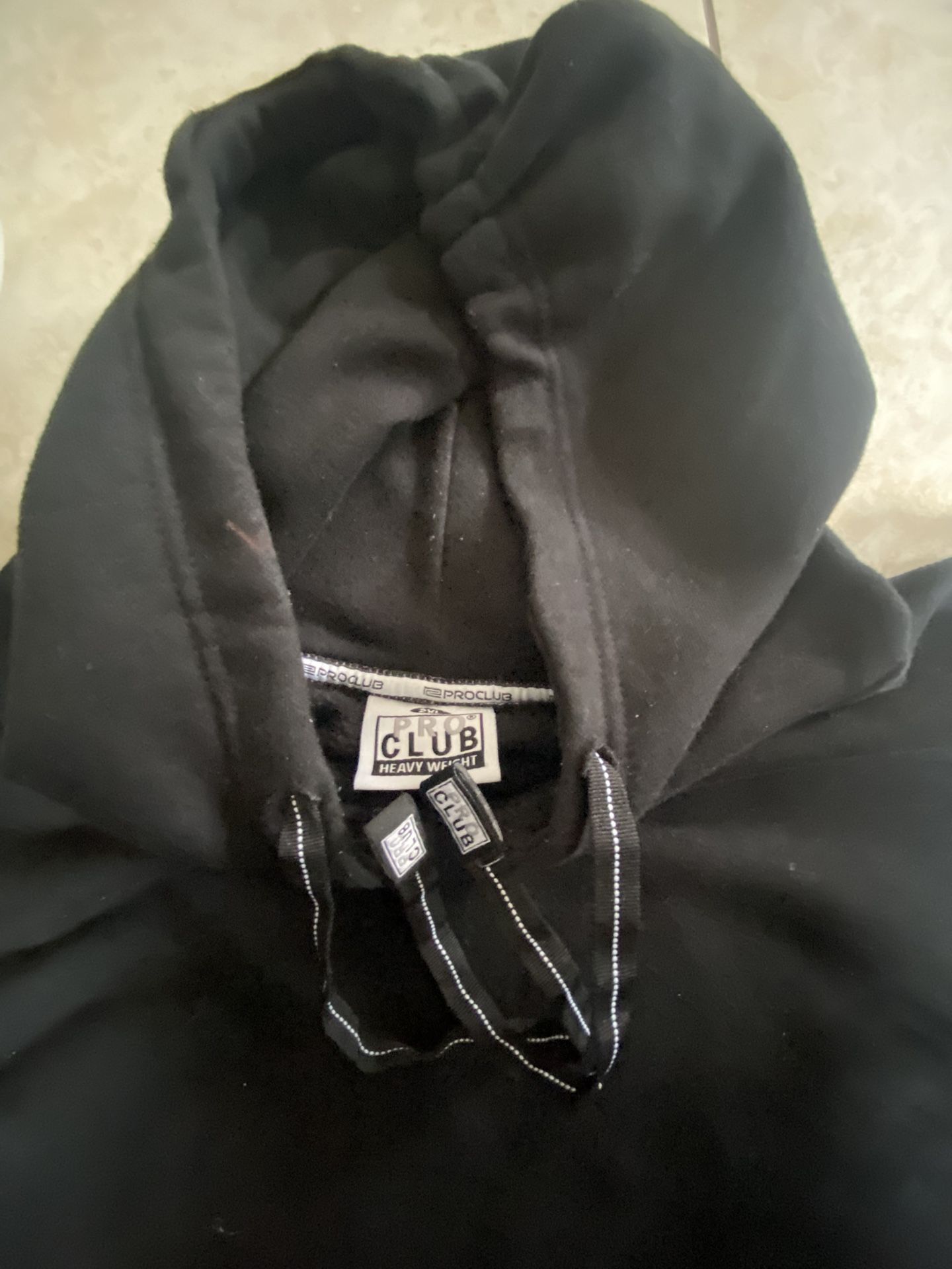 Pro Club Sweater Hoodie Heavyweight Black