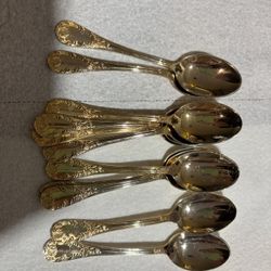 Silver platter spoons