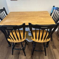 High Top Table W/ 8 Chairs