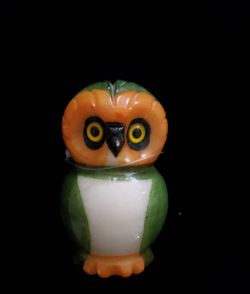 Genuine Alabaster Paperweight Owl