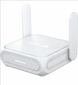 ASUS RT-BE58 Go Portable Mini Travel Router - WiFi 7, Dual-Band, 2.5G Port, Up to 3.6Gbps Wireless, Secure Public WiFi, Mobile Tethering, Mesh Compati