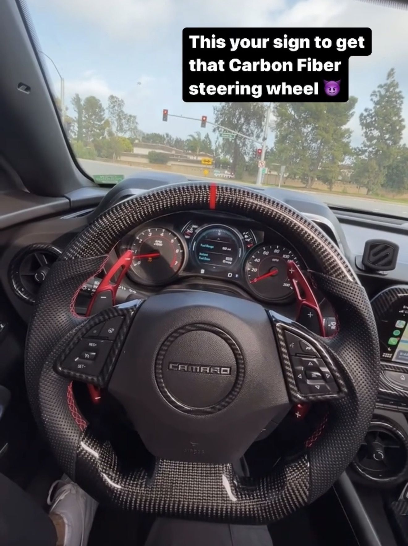 Camaro Cf Steering Wheel