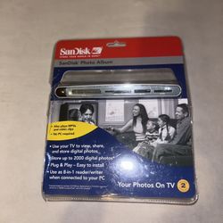 *NEW* SanDisk Digital Photo Album View, Share Digital Photos on TV w/Remote