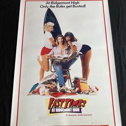 Fast Times At Ridgemont High Movie Poster