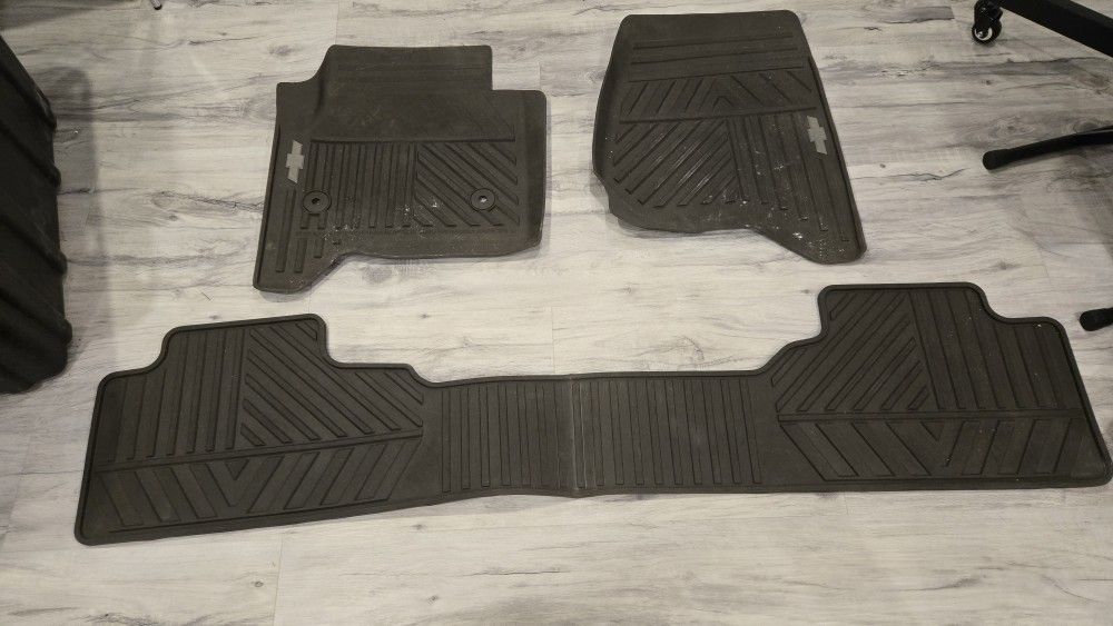 All season Chevy, truck Mats