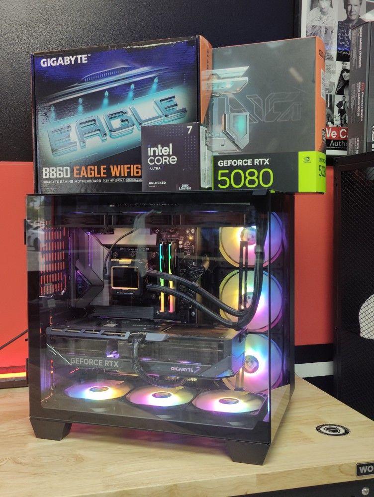 The New RTX 5080 PC **Financing Options Available**