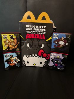 Trade McDonald’s Hello Kitty x Godzilla Happy Meal Toys