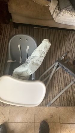 Baby High Chair with Tray and Cushion