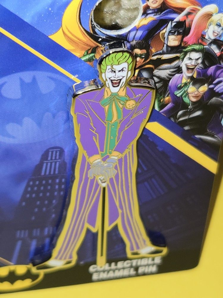 DC Comics Joker Enamel Metal Pin