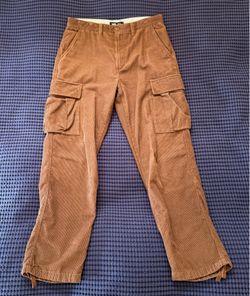 Vans Brown Corduroy Cargo Pants Men’s 32