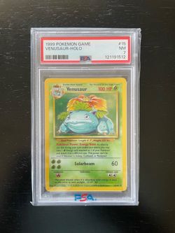 Pokemon TCG - Venusaur PSA 7