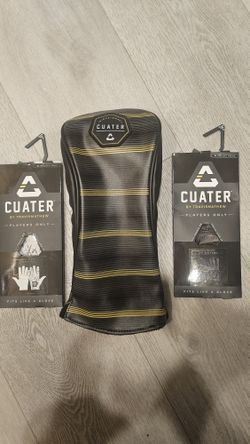 Travis Mathew Golf Headcover And Gloves