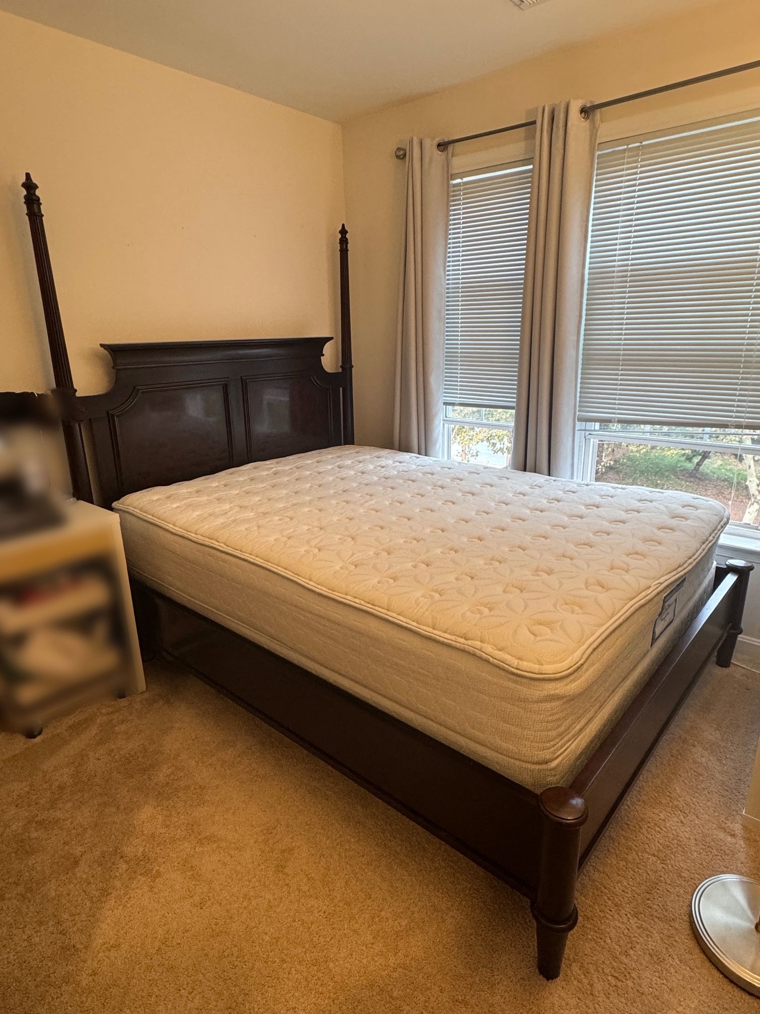 Belfort Queen Bed Frame + Free Mattress