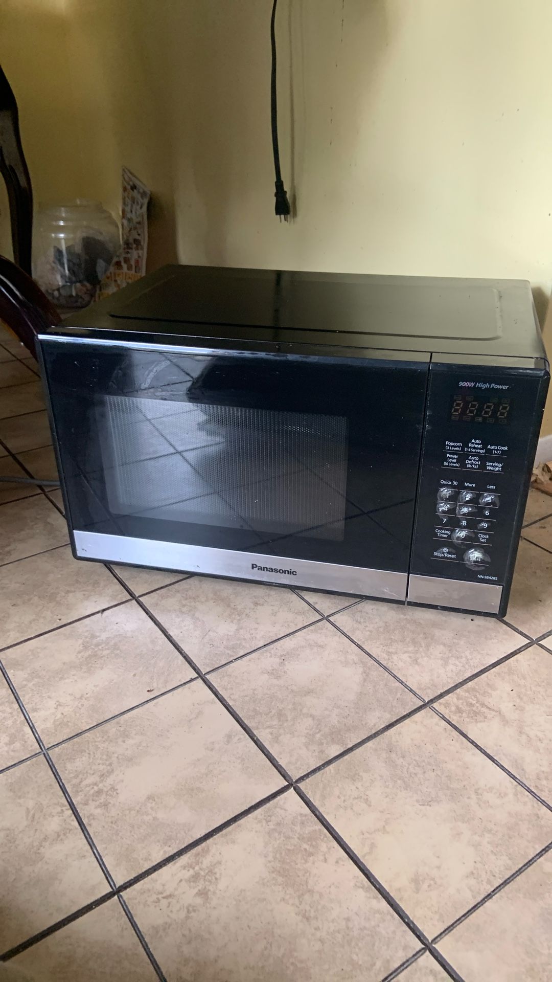 Panasonic 900 high power microwave