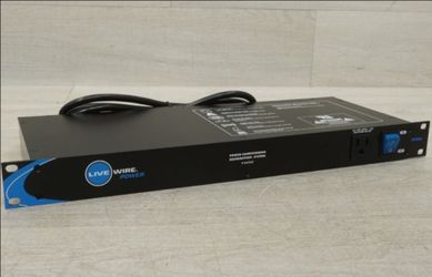 LIVE WIRE POWER CONDITIONER/DISTRIBUTION RACK