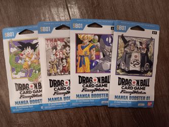 Dragon Ball Super Fusion World Manga Booster 01 Sleeved Booster Packs (4 available)