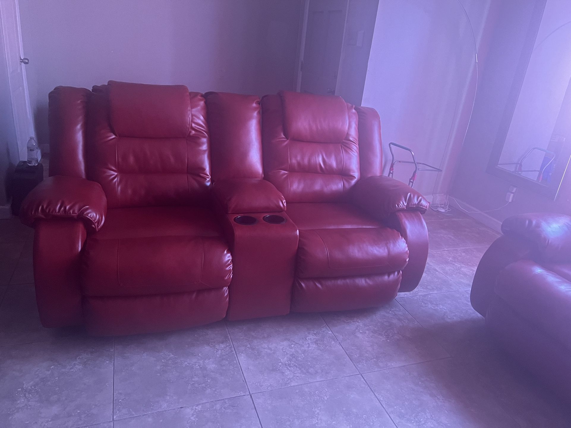 Leather Sofa And Loveseat 