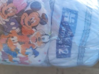 Disney Mickey Mouse Baby Diapers Size 2