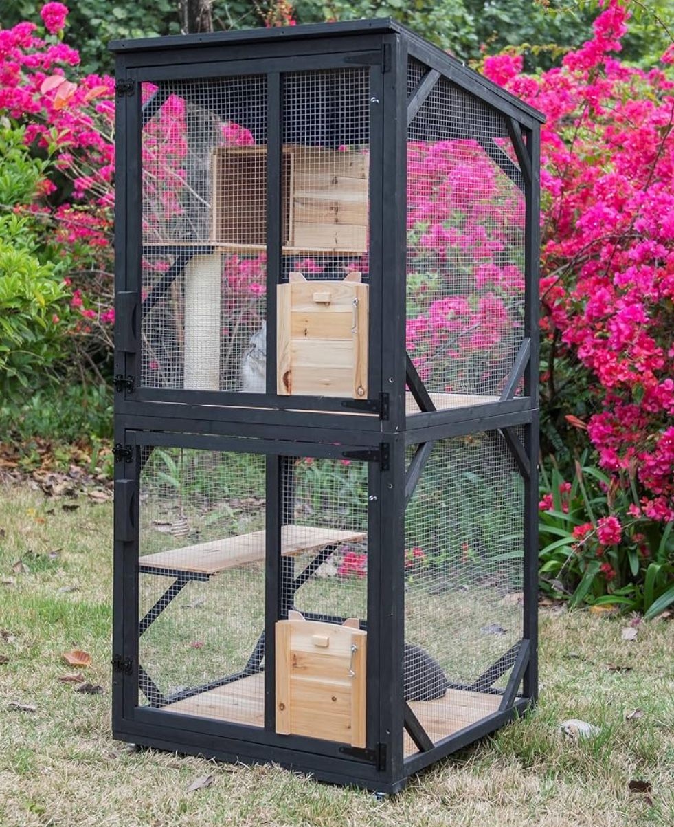 Cat Catio Cat House Outdoor Enclosure