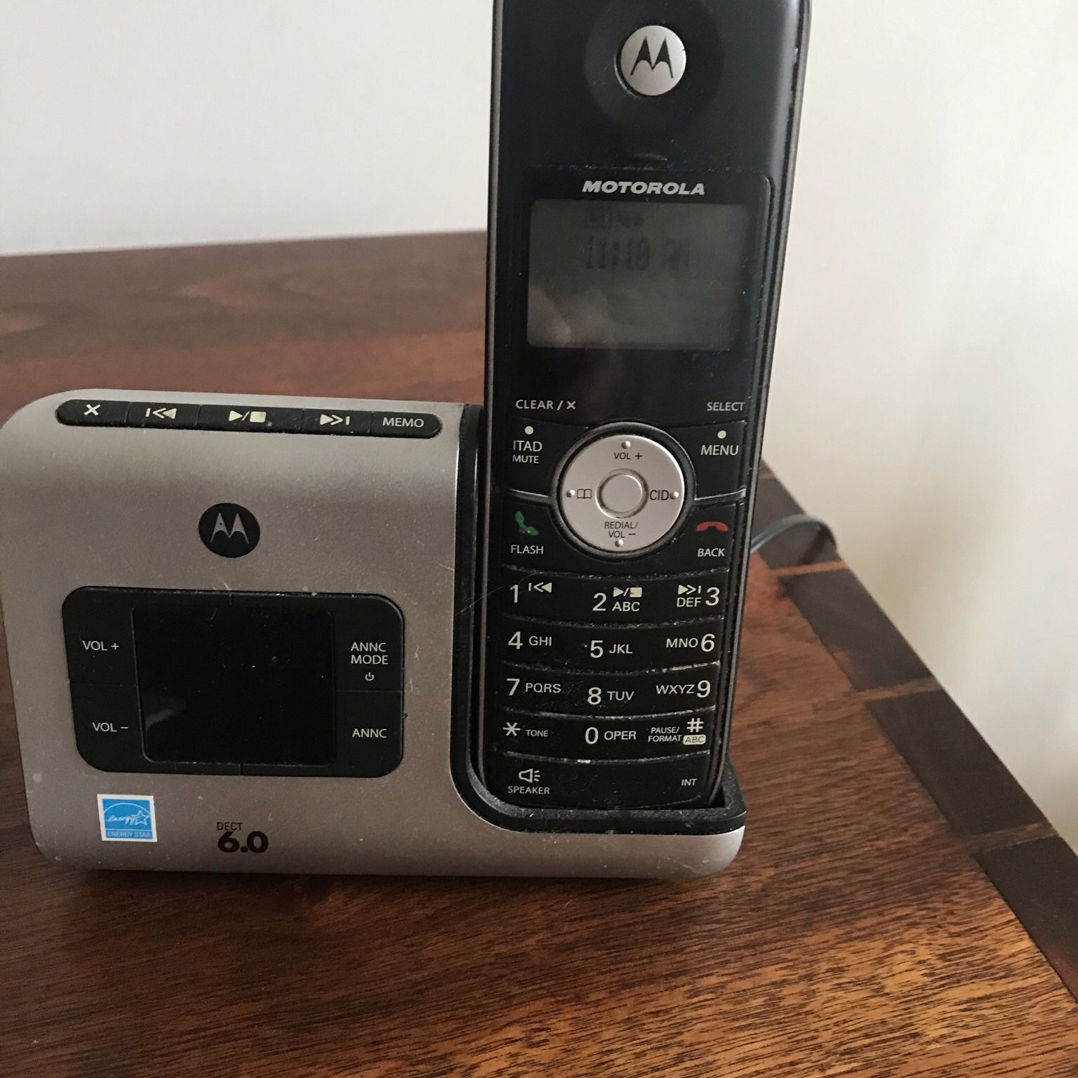 Motorola Digital Answering Machine N 4 Cordless Phones