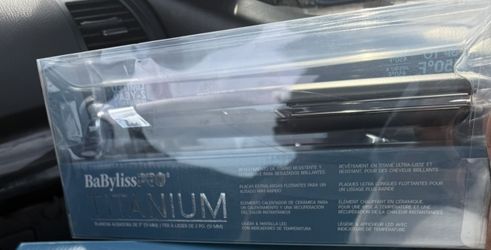 Baby Bliss Pro Titanium Flat Iron