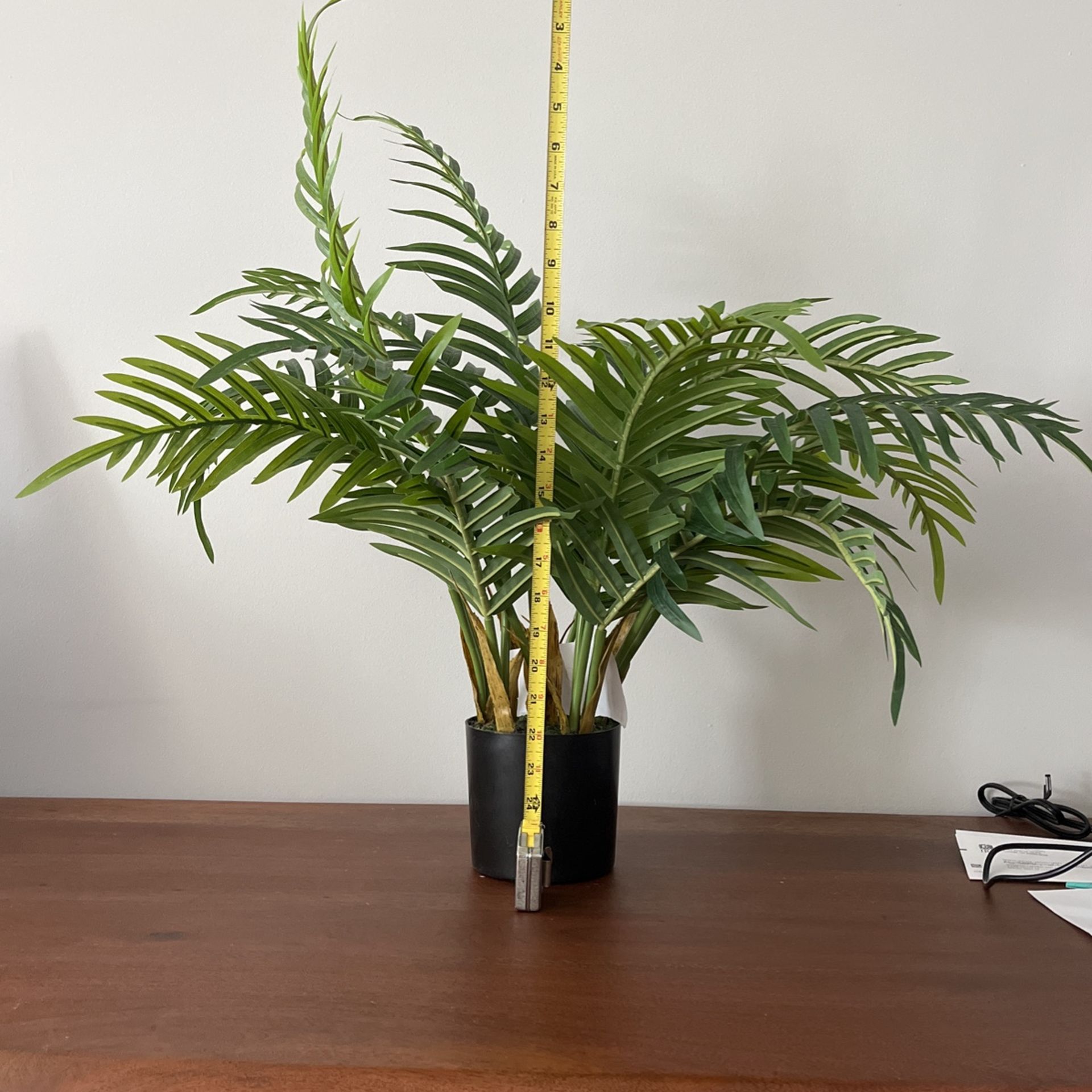 Faux , Realistic, Nearly Natural Palm House Plant