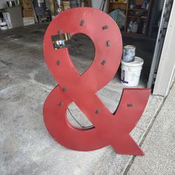 & Symbol Photo hanger decoration 