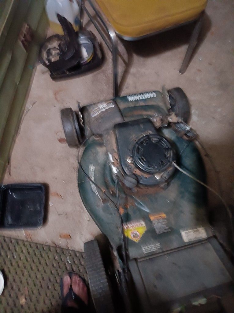 Craftman Self Propelled Mower