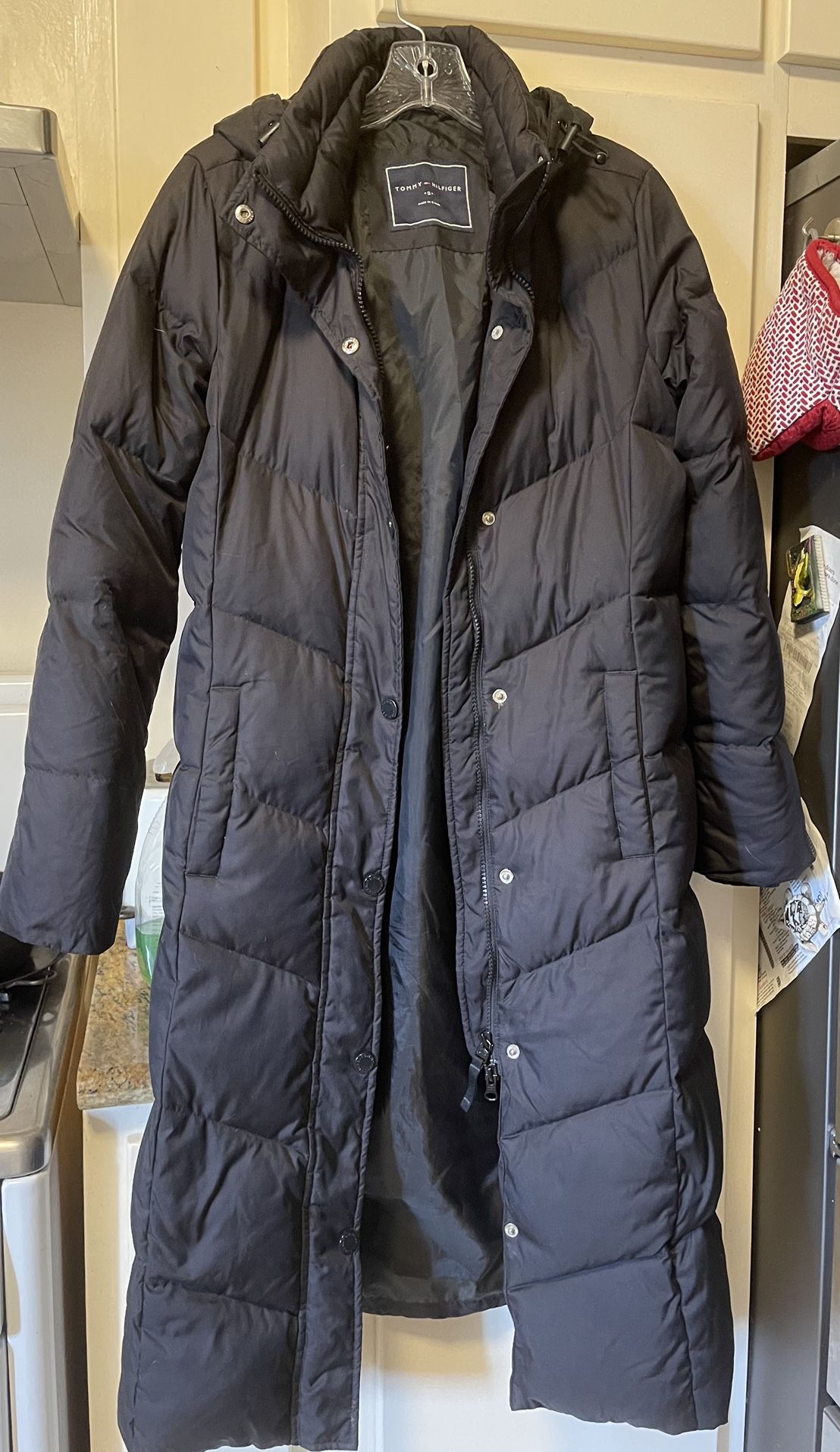Tommy Jilfiger Long Jacket Small Hooded