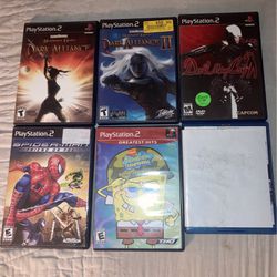 Playstation 2 games and accessories