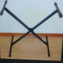 World Tour Single X Keyboard Synthesizer Electric Piano Stand
