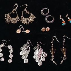 Lot Of Vintage Earrings