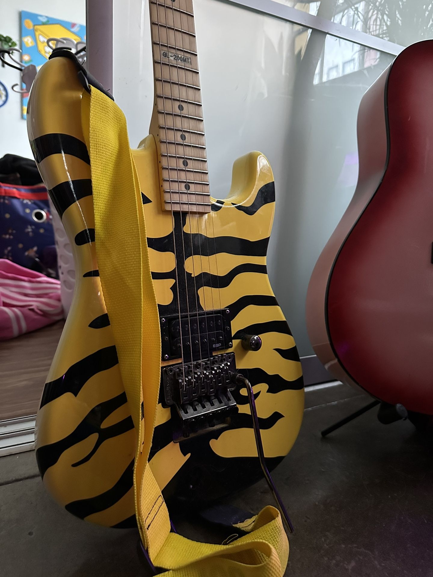 Tiger Striped LTD Guitar