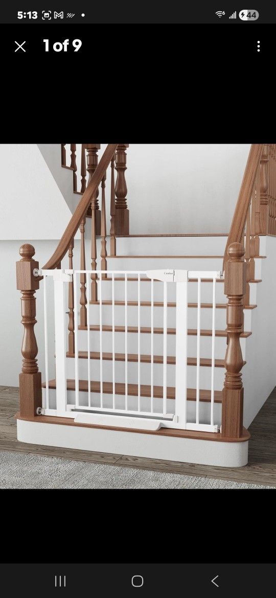 Cumbor Safety Gate Heavy Duty Baby Or Pet Gate Never Used