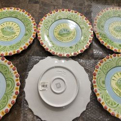 Bloomingdale’s Ceramic 12” Plates