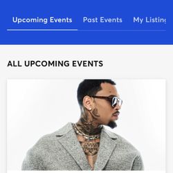 Two Tickets For Chris Brown Sep 19 Las Vegas
