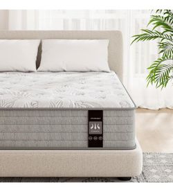 🔥New! 12" KOW King Hybrid Memory Foam Mattress